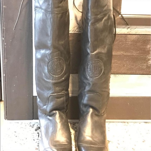 Harley-Davidson Shoes - Vintage USA made Harley Davidson High boots